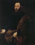 Jacopo Tintoretto Gentleman Portrait oil on canvas
